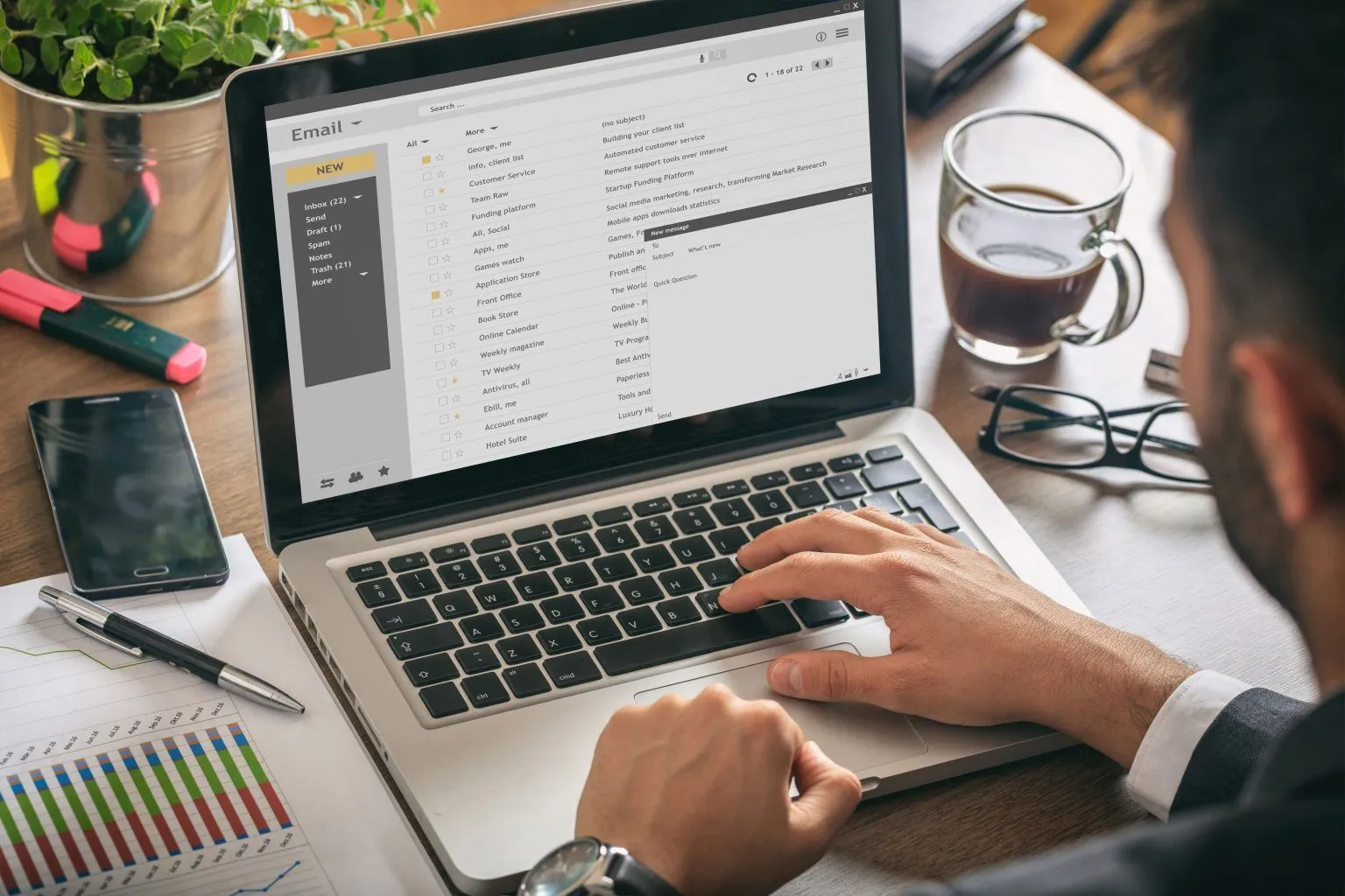 Business Email Tips for More Professional Communication