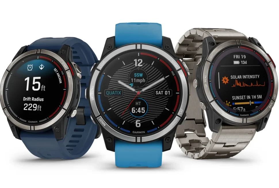 Garmin Quatix 7 Marine GPS Watch Restocking After Boating Season Demand
