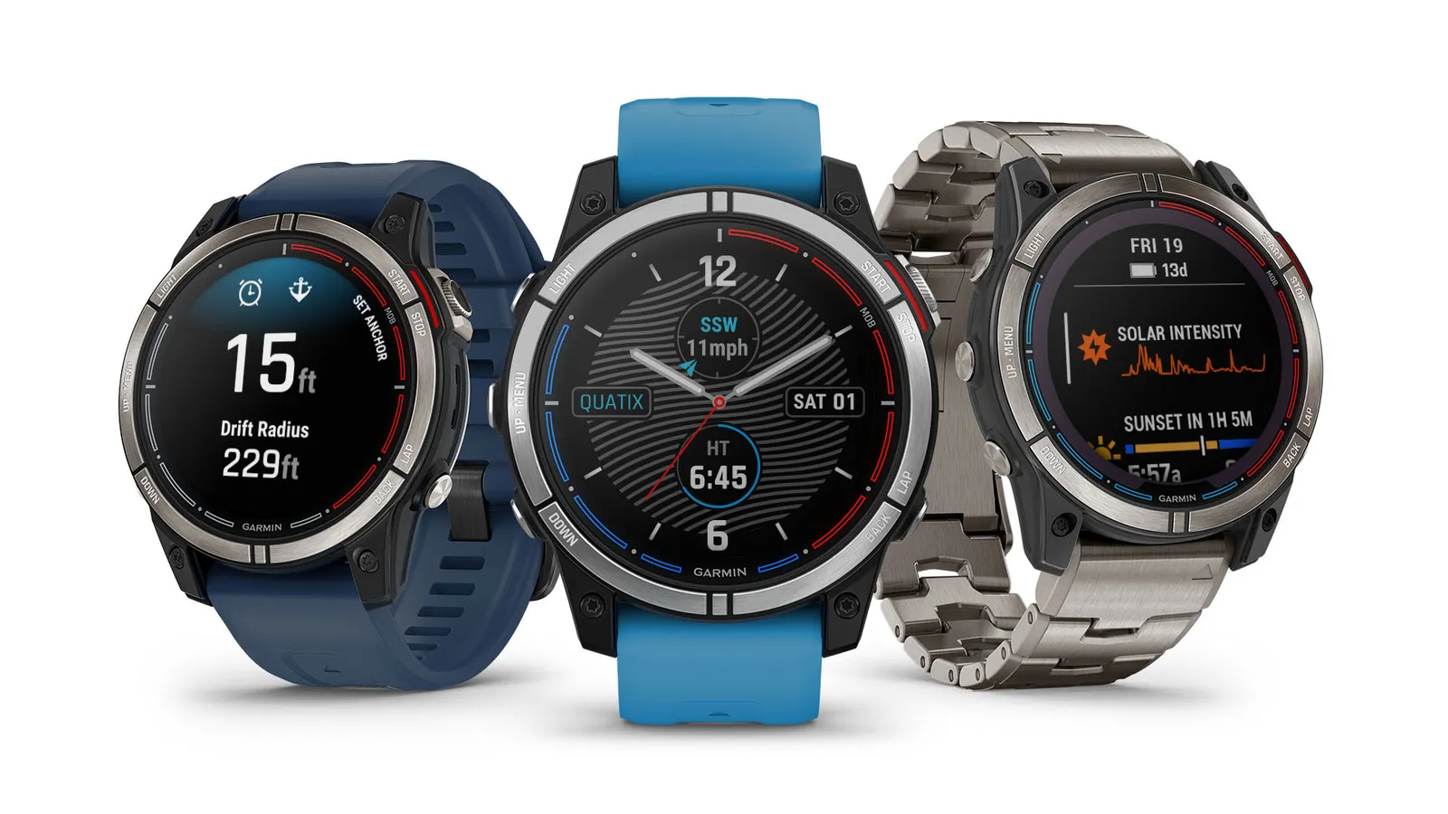 Garmin Quatix 7 Marine GPS Watch Restocking After Boating Season Demand
